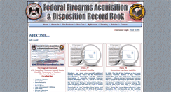 Desktop Screenshot of firearmsrecordbooks.com
